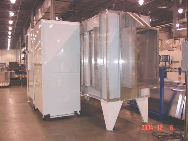 Milwaukee Industrial Downdraft Paint Booths