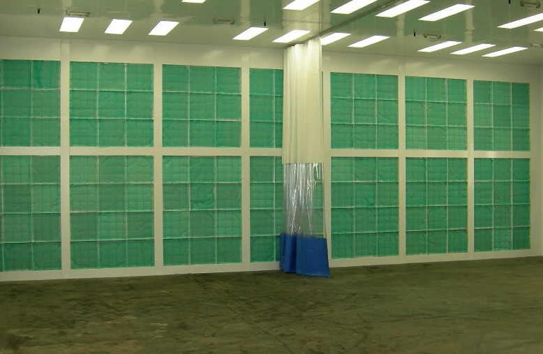 Open Face Paint Booth Conveyors